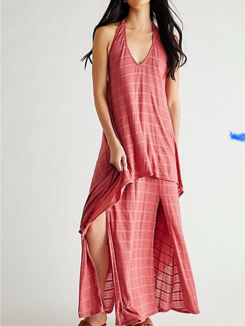 Free People beach Chrissy maxi dress in rosette